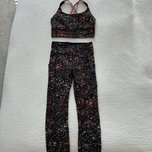 lululemon athletica Multicolor Leggings and Top Set